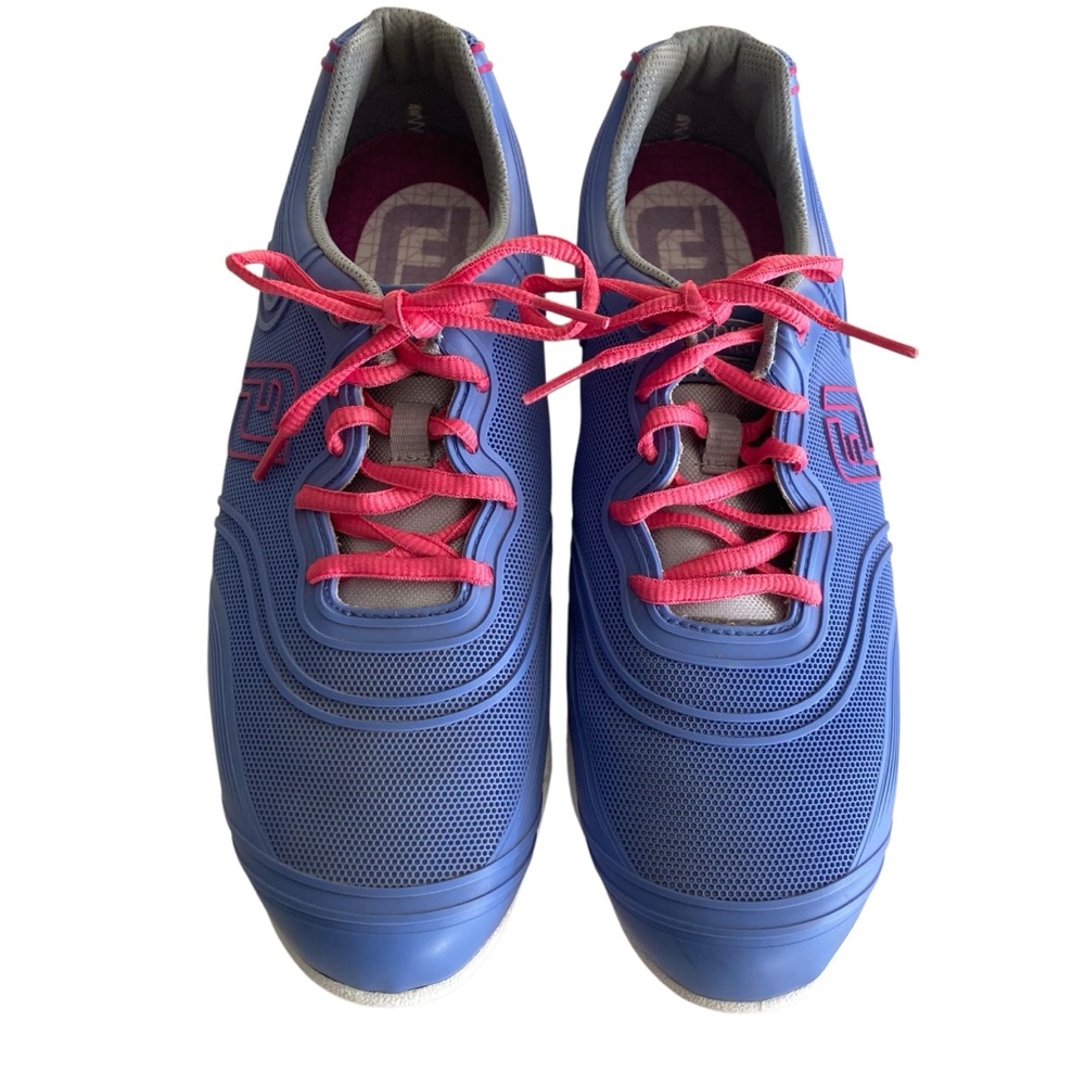 FootJoy Violet and Pink Athletic Golf Shoes